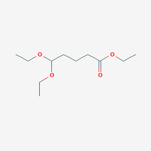 molecular formula C11H22O4 B021770 5,5-二乙氧基戊酸乙酯 CAS No. 19790-76-2