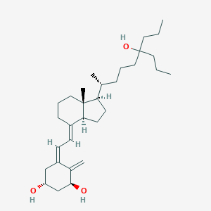 molecular formula C72H107N19O24 B217711 26,27-Diethyl-1alpha,25-dihydroxyvitamin D3/26,27-diethyl-1alpha,25-dihydroxycholecalciferol CAS No. 106372-51-4