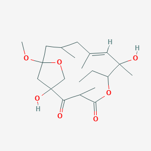 molecular formula C11H14N2O3 B217736 Neorustmicin B CAS No. 104169-53-1