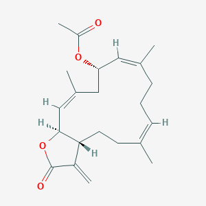 molecular formula C22H30O4 B217768 Kericembrenolide A CAS No. 104992-94-1