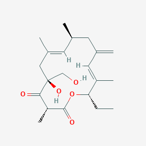 molecular formula C5H7ClOS2 B217789 新锈菌素 A CAS No. 100157-26-4