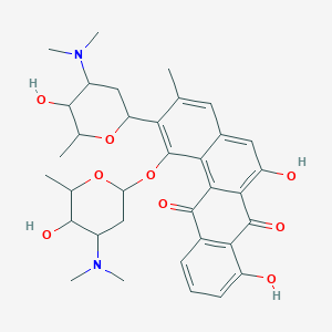 molecular formula C16H24NO3- B217797 Benzanthrin A CAS No. 103523-24-6