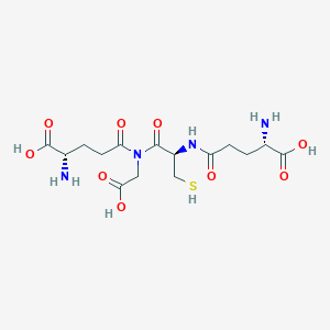 molecular formula C15H24N4O9S B217840 gamma-Glutamyl-gamma-glutamylcysteinylglycine CAS No. 105644-04-0