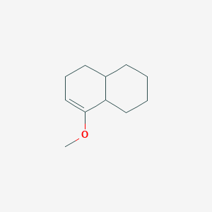 molecular formula C9H17NO B217843 trans-8-Methoxy-1,2,3,4,4a,5,6,8a-octahydronaphthalene CAS No. 101555-40-2