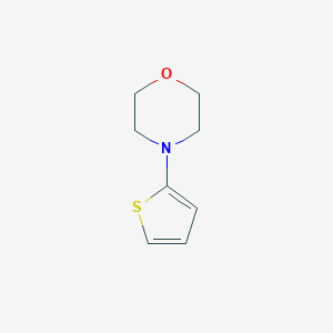 molecular formula C8H11NOS B021786 4-(Thiophen-2-YL)morpholine CAS No. 19983-19-8
