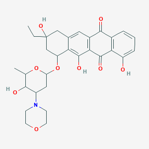 molecular formula C8H7BrN2O2 B217870 Morpholinoanthracycline MY5 CAS No. 105026-51-5