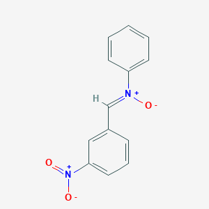 molecular formula C11H18ClNS B217912 Nitrone, alpha-(m-nitrophenyl)-N-phenyl- CAS No. 19865-57-7