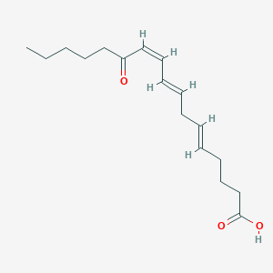 12-oxo-5E,8E,10Z-heptadecatrienoic acid