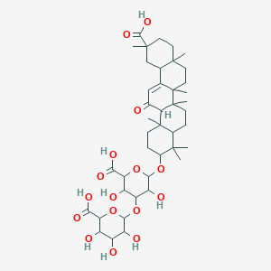 molecular formula C14H11FO2 B217997 Uralsaponin B CAS No. 105038-43-5