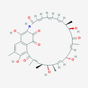molecular formula C39H45NO10 B218065 30-羟基萘霉素 C CAS No. 102281-52-7