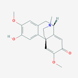 molecular formula C19H21NO4 B218202 Flavinantine CAS No. 19777-82-3