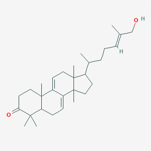 molecular formula C30H46O2 B218203 ganoderol A CAS No. 104700-97-2