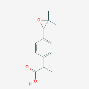 B021823 2-[p-(2-Methyl-1,2-epoxypropyl)phenyl]propionic Acid CAS No. 75626-00-5