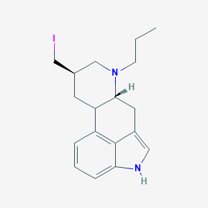 molecular formula C38H37N3O7 B218235 8-Iodomethyl-6-propylergoline CAS No. 109297-73-6