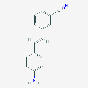 molecular formula C7HCl2F3O B218289 4-Amino-3'-cyanostilbene CAS No. 108618-28-6