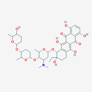 molecular formula C30H30N4O8 B218300 Obelmycin E CAS No. 107826-17-5