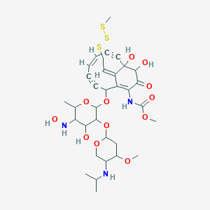 molecular formula C33H45N3O12S3 B218371 Esperamicin D CAS No. 107473-04-1