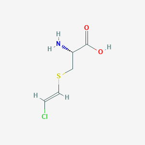 molecular formula C19H21N4NaO3S B218427 S-(2-Chlorovinyl)-L-cysteine CAS No. 115453-71-9