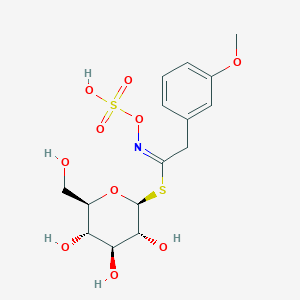 molecular formula C15H21NO10S2 B218448 间甲氧基苄基异硫氰酸酯 CAS No. 111810-95-8