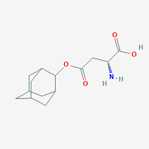 molecular formula C14H21NO4 B218449 2-Adamantylaspartate CAS No. 115545-60-3