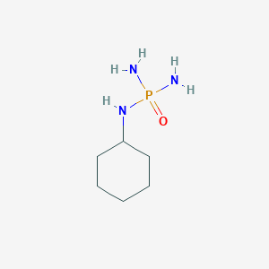 molecular formula C6H16N3OP B021845 N-二氨基磷酰基环己胺 CAS No. 25316-51-2