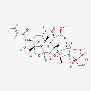 molecular formula C14H10NNaO3S B218581 Azadirachtin F CAS No. 118855-02-0