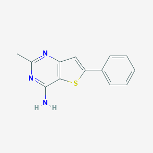 B021865 2-Methyl-6-phenylthieno[3,2-d]pyrimidin-4-amine CAS No. 109879-70-1