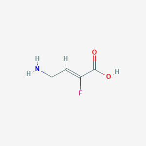 molecular formula C8H13Cl3O2 B218686 (Z)-4-amino-2-fluorobut-2-enoic acid CAS No. 113779-23-0