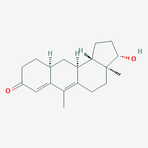 molecular formula C11H17NO B218725 蒽类固醇 1 CAS No. 120542-29-2