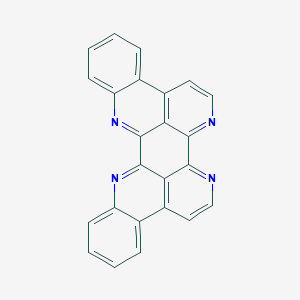 molecular formula C23H24N6O5S2.H2O4S B218982 埃拉丁 CAS No. 120154-96-3