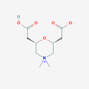 2,6-Bis(carboxymethyl)-4,4-dimethylmorpholinium