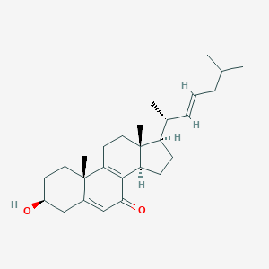 3-Hydroxycholesta-5,8,22-trien-7-one