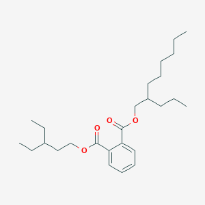 molecular formula C72H144O30Si6 B219044 1,2-Benzenedicarboxylic acid, 1-heptyl 2-undecyl ester, branched and linear CAS No. 111381-90-9