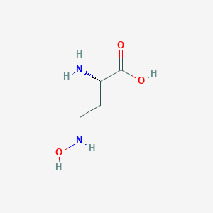 molecular formula C124H180N34O31 B219084 (S)-2-Amino-4-(hydroxyamino)butanoic acid CAS No. 111821-59-1