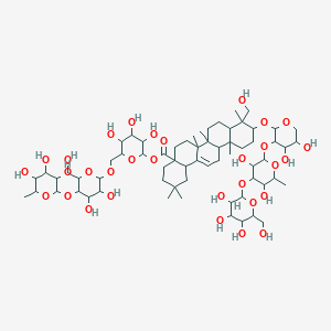 molecular formula C13H12N2O2 B219162 Kalopanax saponin C CAS No. 121449-76-1