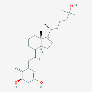 molecular formula C27H42O3 B219260 1,25-Dihydroxy-16-ene-vitamin D3 CAS No. 124409-58-1