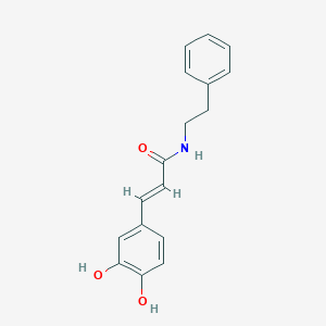 molecular formula C17H17NO3 B021929 咖啡酸苯乙胺 CAS No. 103188-47-2