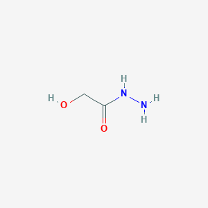 molecular formula C2H6N2O2 B021945 2-Hydroxyacetohydrazide CAS No. 3530-14-1