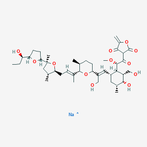 molecular formula C42H64NaO12 B219452 Antibiotic SF 2487 sodium salt CAS No. 120203-60-3
