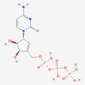 molecular formula C10H16N3O13P3 B219478 Cyclopentenylcytosine 6-triphosphate CAS No. 118045-71-9