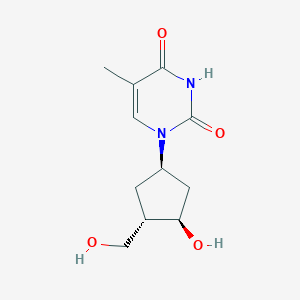 molecular formula C11H16N2O4 B219500 Carbathymidine CAS No. 114884-15-0