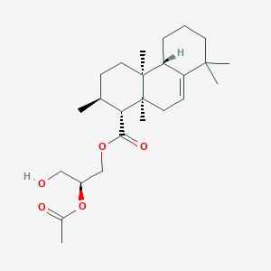molecular formula C6H5BrClN B219539 Verrucosin B CAS No. 115712-99-7