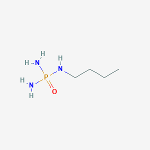molecular formula C4H14N3OP B021954 N-(正丁基)磷酸三酰胺 CAS No. 25316-39-6