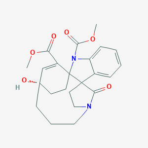 molecular formula C23H26N2O6 B219597 Kopsijasminilam CAS No. 114639-87-1