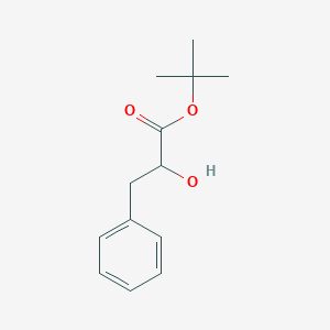 molecular formula C13H18O3 B219682 Tert-butyl (R)-2-hydroxy-3-phenylpropionate CAS No. 111505-52-3