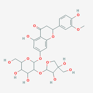 molecular formula C27H32O15 B219685 Viscumneoside III CAS No. 118985-27-6