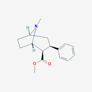 molecular formula C16H21NO2 B219778 Troparil, (+)- CAS No. 74163-84-1