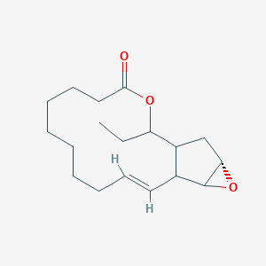 molecular formula C11H11NO2 B219942 Ecklonialactone B CAS No. 121923-96-4