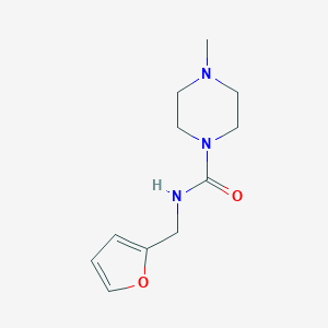 molecular formula C11H17N3O2 B220144 N-Furfuryl-4-methyl-1-piperazincarboxamid 