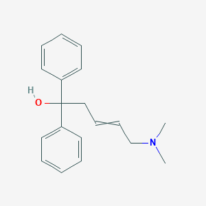 molecular formula C19H23NO B220213 5-(Dimethylamino)-1,1-diphenyl-3-penten-1-ol 